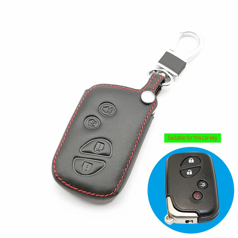 

Leather Protective Case for Lexus ES CT200h GX RX IS250 LX570 Key Cover Wallet Key Holder