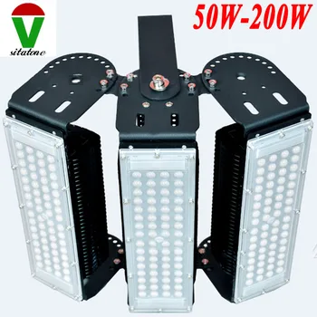 

Free shipping IP65 NEW 100W 150W 200W Adjustable angle module LED Flood light tunnel light AC85-265V 3 years warranty