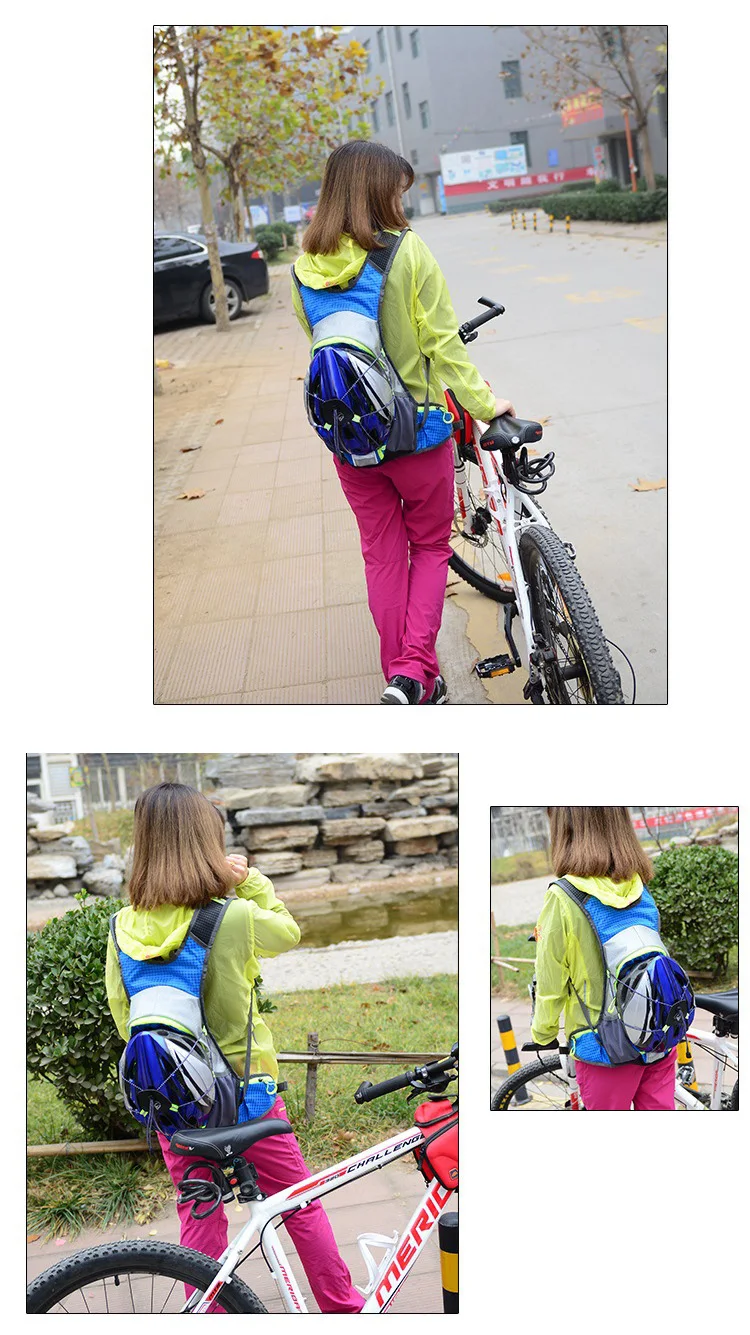 TANLUHU 15L открытый светоотражающий рюкзак для велосипеда для женщин и мужчин водонепроницаемый нейлоновый горный велосипед спортивный альпинистский рюкзак XA553YL