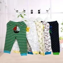 5 шт., осенне-зимняя детская одежда, брюки трикотажные хлопковые штаны с рисунком одежда для маленьких девочек детские трусики для новорожденных