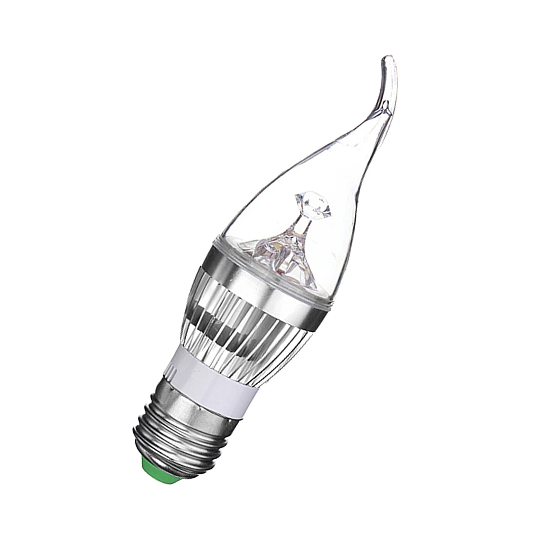 Абсолютно Новый E27 3 Вт теплый белый LED канделябр люстра Свеча лампа Тип цоколя