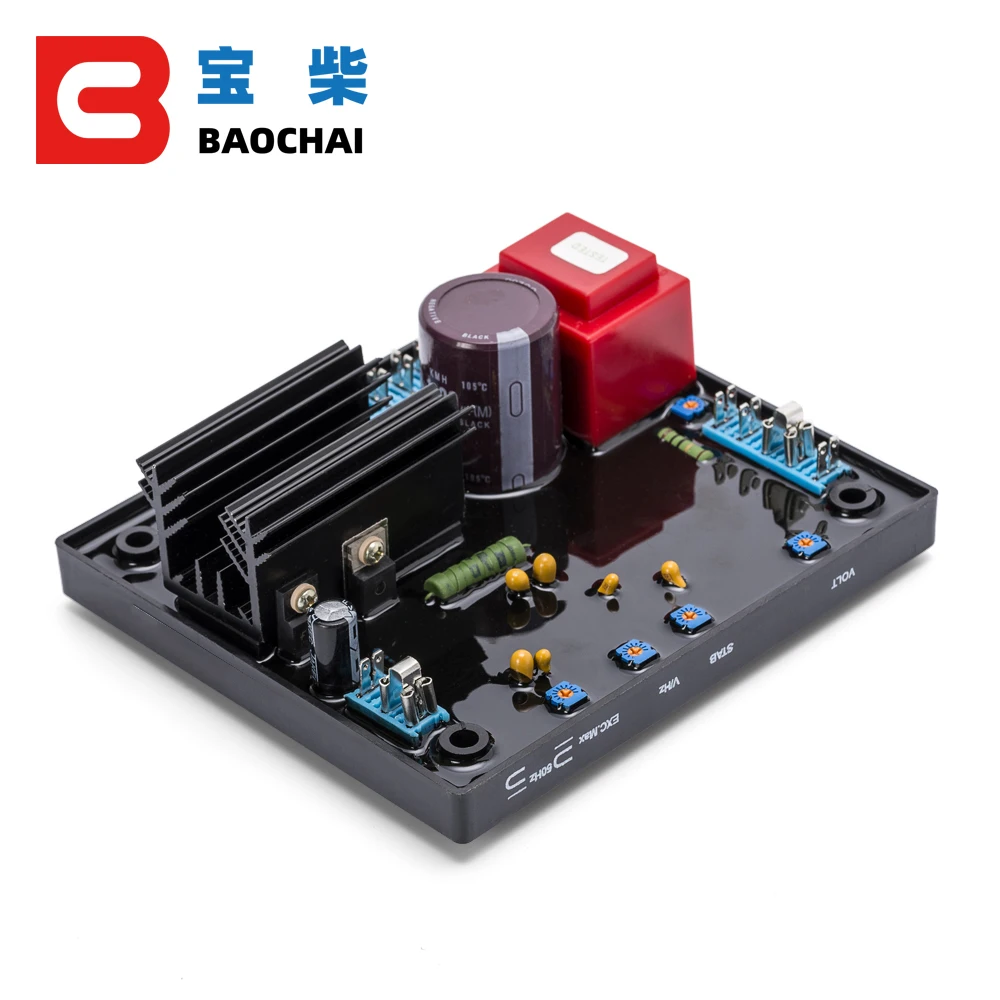 

Generator Automatic Voltage Regulator AVR R438 Diesel Alternator Avr for Brushless Genset Spare Part Motor Controller Stabilizer