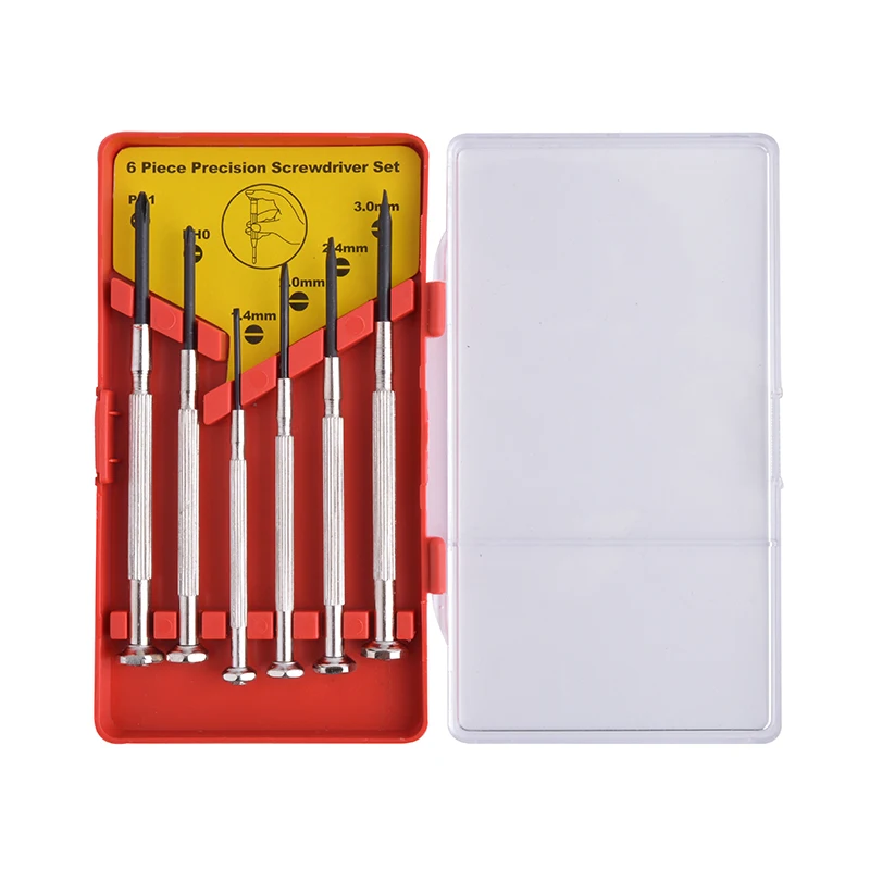 Hot 6 Pieces/Set Slotted Philips Precision Screwdriver Set Watch Laptop