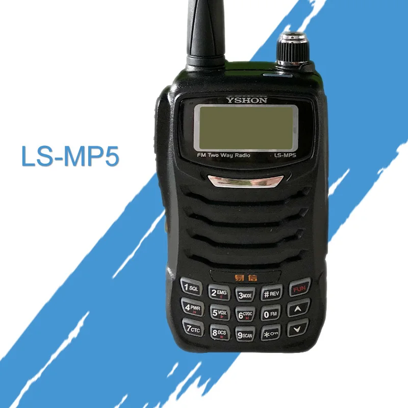 YI XIN LS-MP5 двухдиапазонный VHF/UHF MP3 оснащен sd-картой портативным трансивером