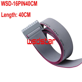 

WsdStar 40cm Long Flat Wire/Hub Cable Pure copper Data cable for LED Display 10pcs/lot