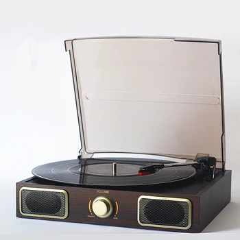 

Nostalgic gramophone vinyl record player portable stereo LP turntables PC computer turntable record player