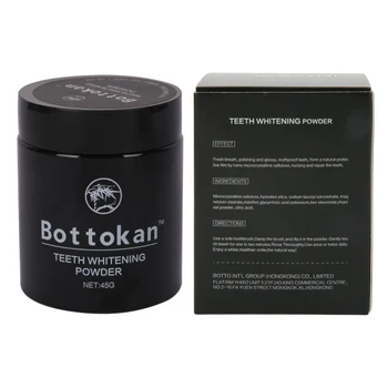 

Wash Your Teeth Whitening Powder Black Activated Carbon Coffee Tea Stains Tooth Smoke Removal Oral Care Dentistry Iron Cans