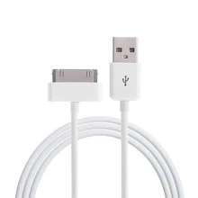 10 шт 1 м 30pin USB кабель адаптер для Apple iPhone 3GS 4 4S 4G iPad 1 2 3 iPod 5 Классический nano touch chargeur