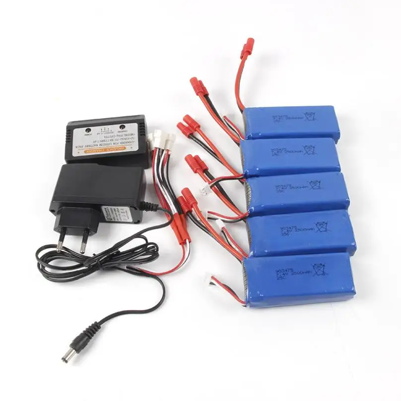 

CHAMSGEND For Sima X8 Series 2500 MAh 1 Charge 5 Battery RC Quadcopter Helicopter may 26 P30