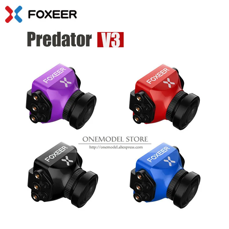 Новое поступление Foxeer Predator V3 гоночная камера для любой погоды 16:9/4:3 PAL/NTSC