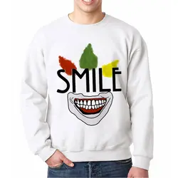 Топ бренды японского аниме Толстовка улыбка крутой Панк пуловер городские тренды спортивный костюм для мужчин Tumblr хипстер спортивные