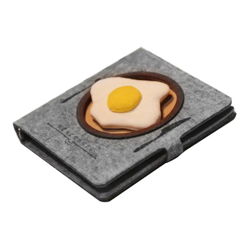 

Creative Hamburger Egg Rice Balls Diary Notebook Notepad Memo Pad Daily Planner Weekly Notes Stationery School Travel