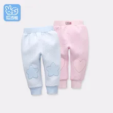 Dinstry/весенне-осенние штаны для маленьких мальчиков и девочек; мягкая теплая одежда; спортивные брюки; повседневные штаны для малышей