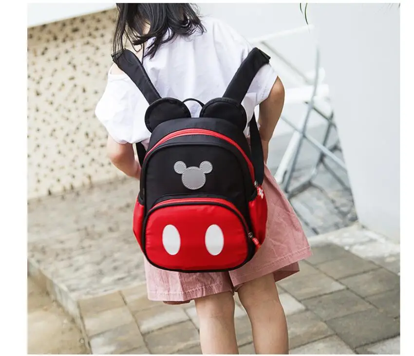 2019 New Kids school bags Kindergarten Children Cartoon Mickey School ...