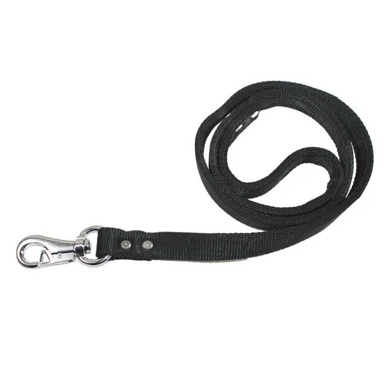 120 см собака нейлоновый поводок с принтом собаки поводки веревка Маленький Средний привести для собака Кот Щенок мягкие дышащие Чихуахуа ходьбе ведет - Цвет: Черный