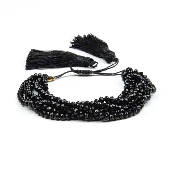 

Go2boho Fit Miyuki Crystal Bracelet 4MM Faceted Crystal Bracelets Women 6 Wrap Pulseras Insta Fashion Jewelry Tassel Handmade