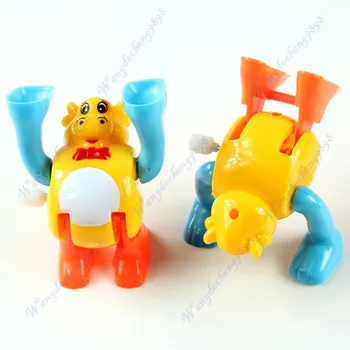 

2018 NEW M89C5pcs/lot Funny Clockwork Wind Up Tumbling Somersault Animal Children Toy Gift