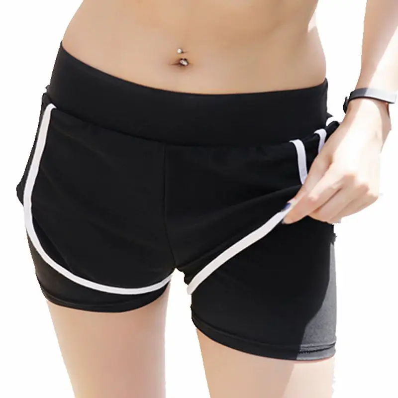 Short Femme Summer Quick Dry Shorts Comfortable High Elastic Fitness Shortsin Shorts from Women
