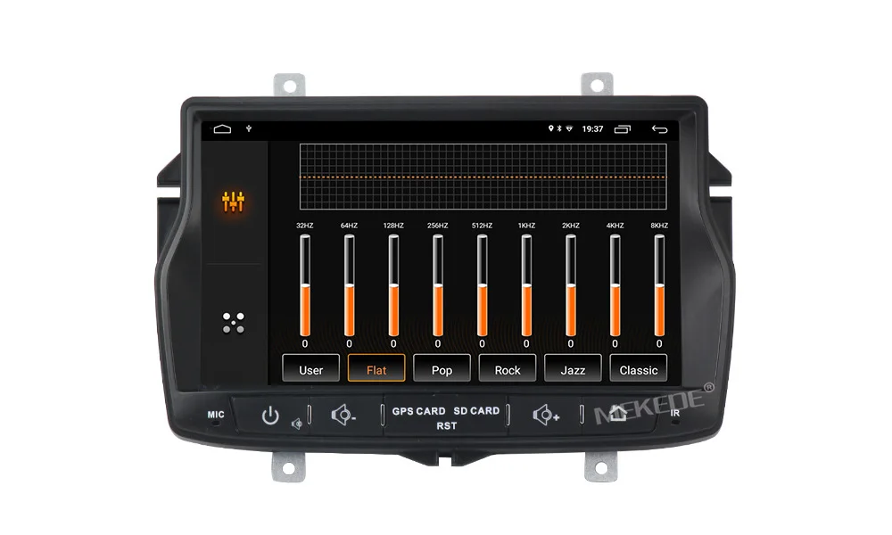 Perfect Russian menu!android 9.1 8cores car radio cassette player for Lada Vesta support GPS navigation WiFi Bluetooth TV SWC canbus 24
