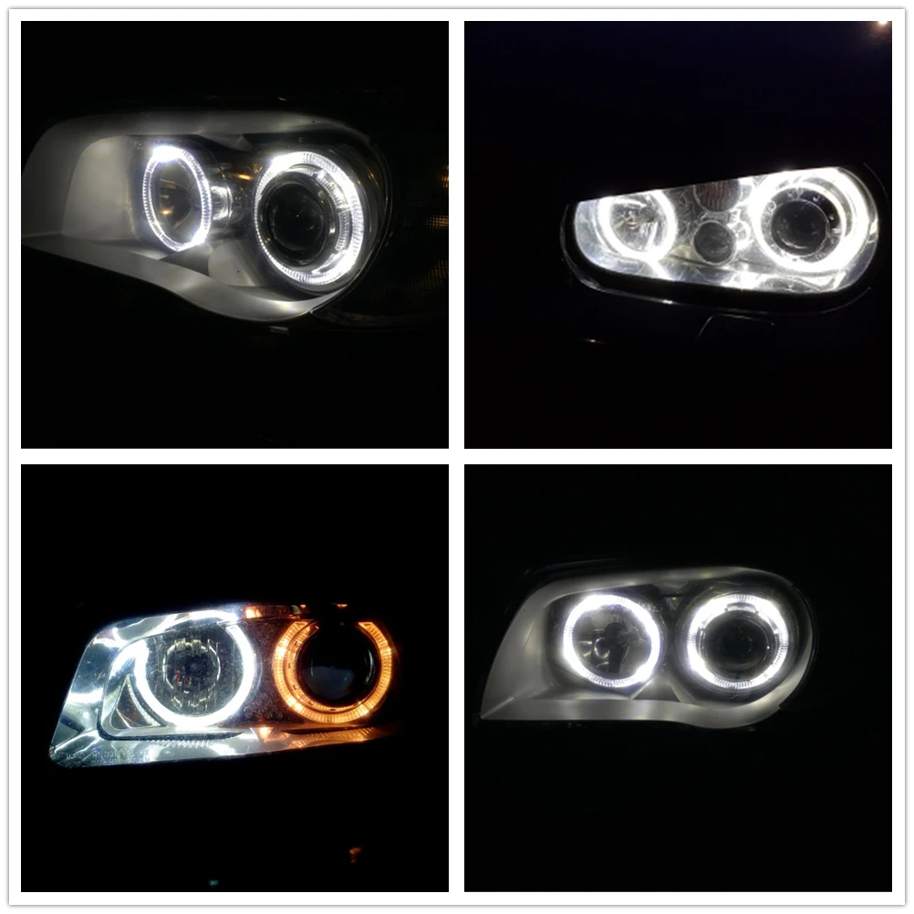 20 шт. светодиодсветодиодный лампы WLJH T5 W3W 5730 SMD 37 74 ангельские глазки|car light|car panel led