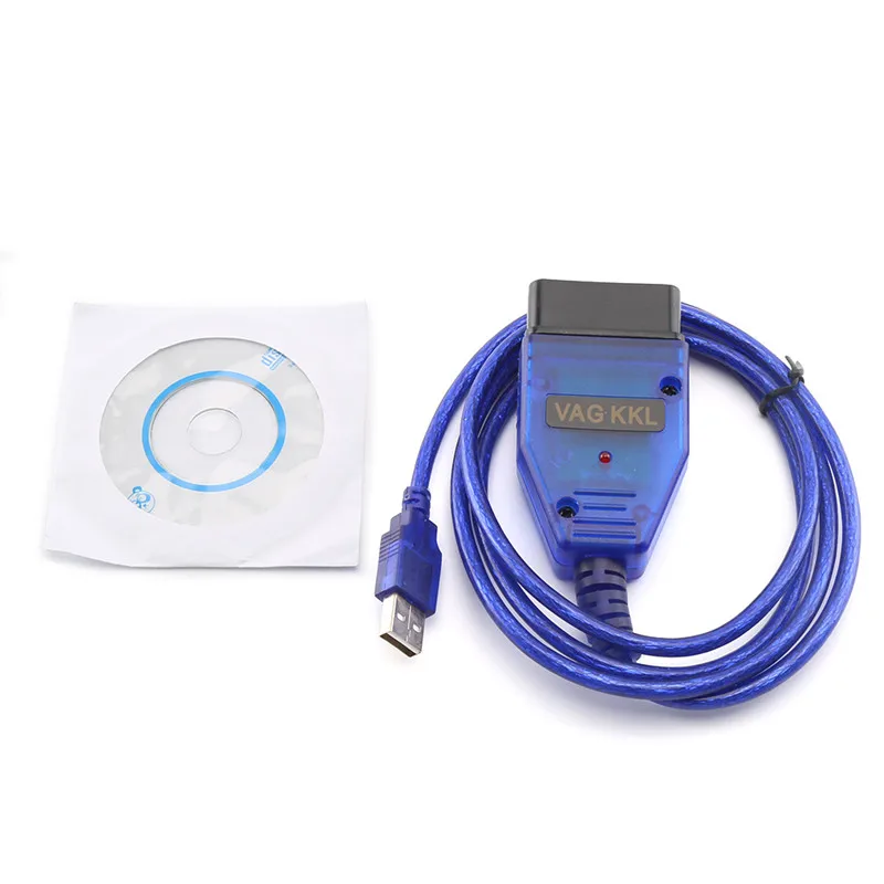 

OBD2/OBDII VAG 409 USB 409.1 USB KKL Cable Interface VAG 409 KKL USB OBD Diagnostic Interface For Audi VW vag com Descrip