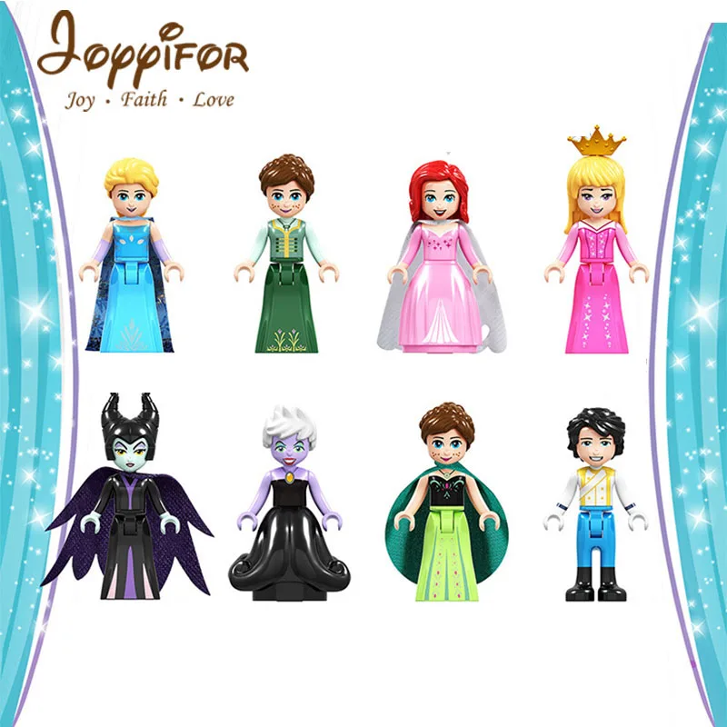 

Imperial Army Building Blocks Compatible with Legoingly Original brand Princess Anna Elsa Aurora ursula prince Eric