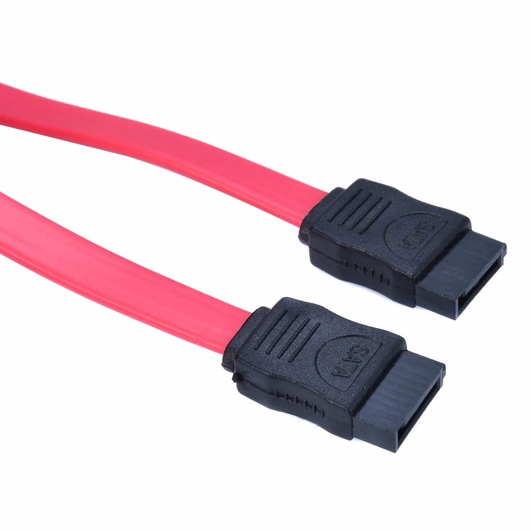 Mayitr 5Pcs Serial ATA SATA RAID DATA HDD Hard Drive Cable Red 40cm ...