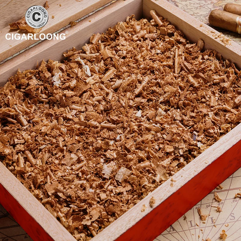 Spanish Cedar Wood Sawdust Humidors Online