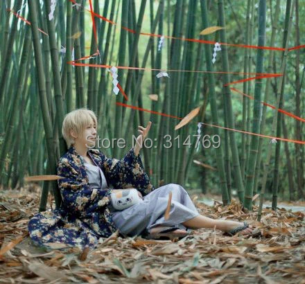 Natsume's Book of Friends Cosplay Costume Natsume Takashi Cosplay Yukata  Kimono (7).jpg