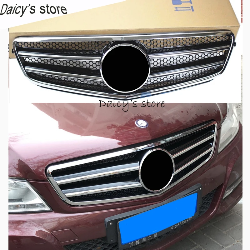 W204 C Class Front Bumper Grill center Grille for Mercedes Benz W204