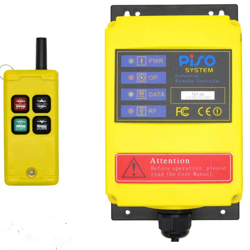 

AC36V 220V 380V DC24V Lift crane hoist electric hoist remote control switch Handheld Transmitter receiver
