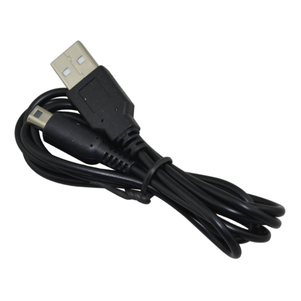 10 шт. 1 2 м USB зарядное устройство зарядный кабель для 3DS консоли ND Si черный|Сумки| |