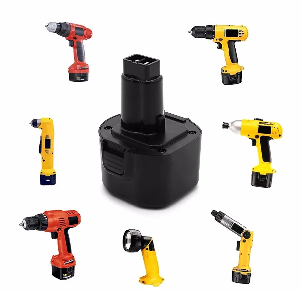 Для Dewalt DEWALT DE9061 DE9062 9 6 V 2000mAh аккумуляторная запасная батарея для Power Tool NI CD