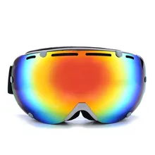 Зимние лыжные очки УФ-защита сноубордические очки Анти-Туман Лыжные очки снежные очки двойной слой большие сферические линзы