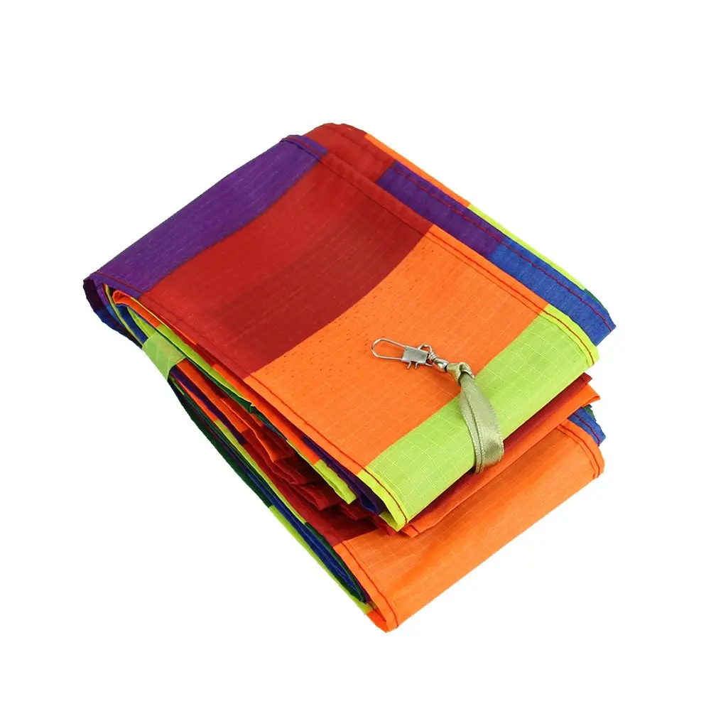 Super Nylon Stunt Kite Tail Rainbow Line Kite Accessory Kids Toy 2