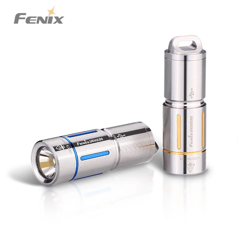 

2018 New Fenix UC02SS Stainless 130 Lumens Flashlight Cree XP-G-S2/ 10180*1 Included