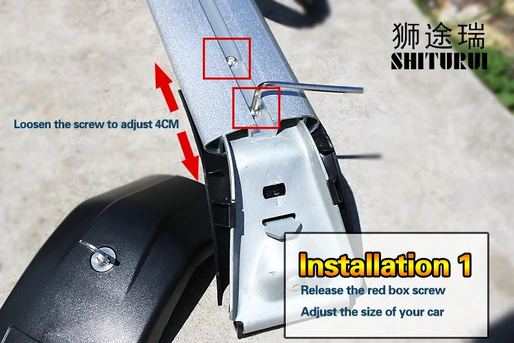 SHITURUI 2 шт. кровельные брусья для hyundai tucson SUV- алюминиевый сплав боковые брусья поперечные рельсы багажник на крышу багажа