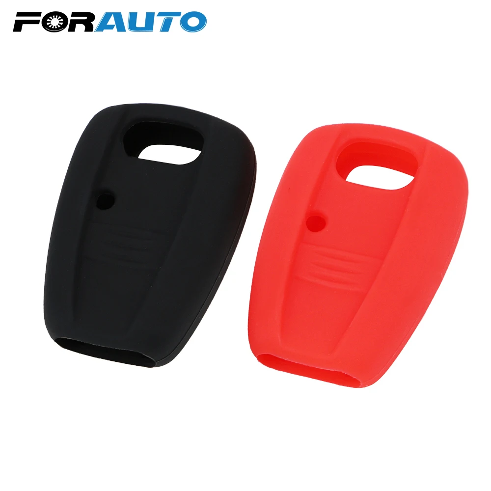 

1 Button Remote Key Case for Car Key Shell Cover Silicone Key Protect Bag For Fiat Stilo Punto Seicento Auto Accessories