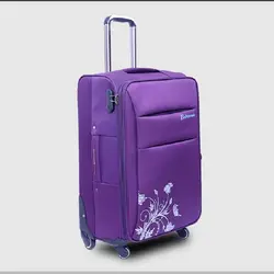 Универсальные колеса тележки багажа 20 дюйм(ов) камера ткань Оксфорд багажа ткани Box софтбокс Красный Фиолетовый Коричневый Черный с