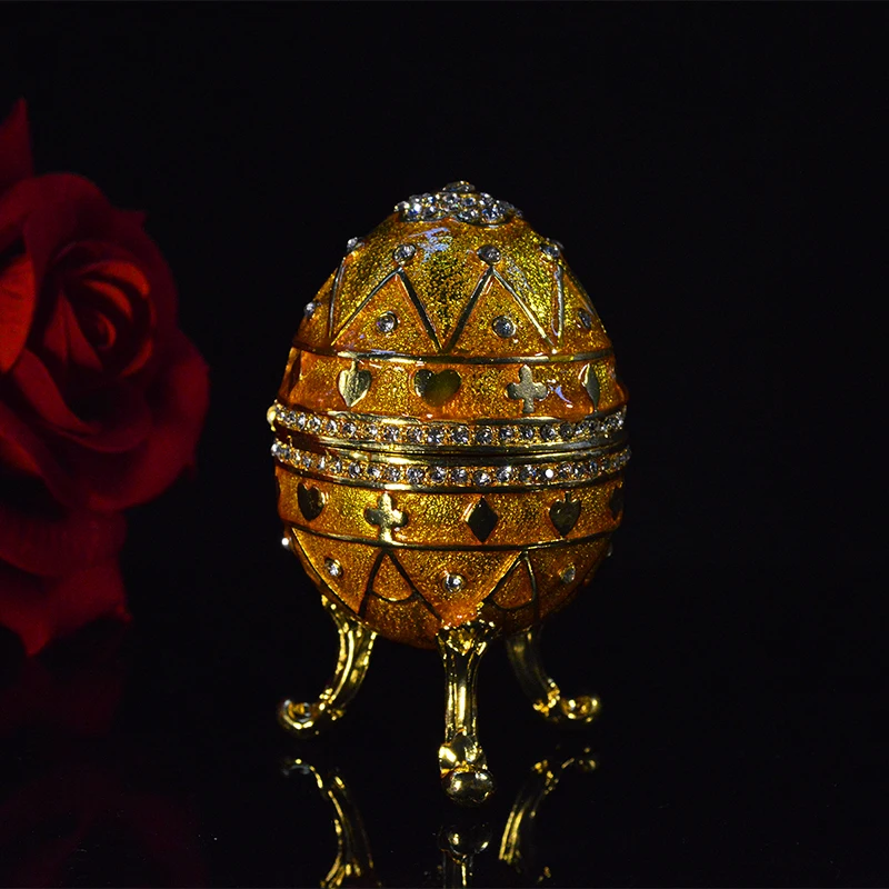 QIFU Новое поступление Россия популярное qifu faberge яйцо домашнее украшение металлические поделки