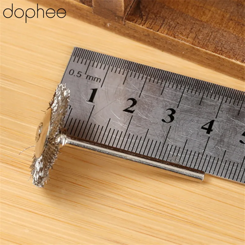 Dopee 5 шт. Аксессуары Dremel проволока из нержавеющей стали 25 мм ...