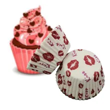 100 шт цветной бумажный торт кекс Лайнер чехол оберточная бумага для маффинов форма для выпечки вечерние украшения дома аксессуары mutfak aksesuarlari