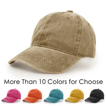 

Baseball Cap,Denim Washed Cotton Adjustable Sport Outdoor Sun Cap Unisex Hip hop Casual Hat Snapback Cap
