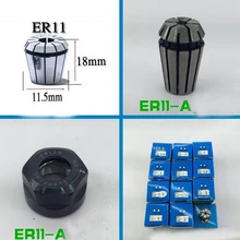 12 шт. ER11-A цанги Зажимы с ЧПУ для гравировки шпинделя Двигатель фрезерный Grind