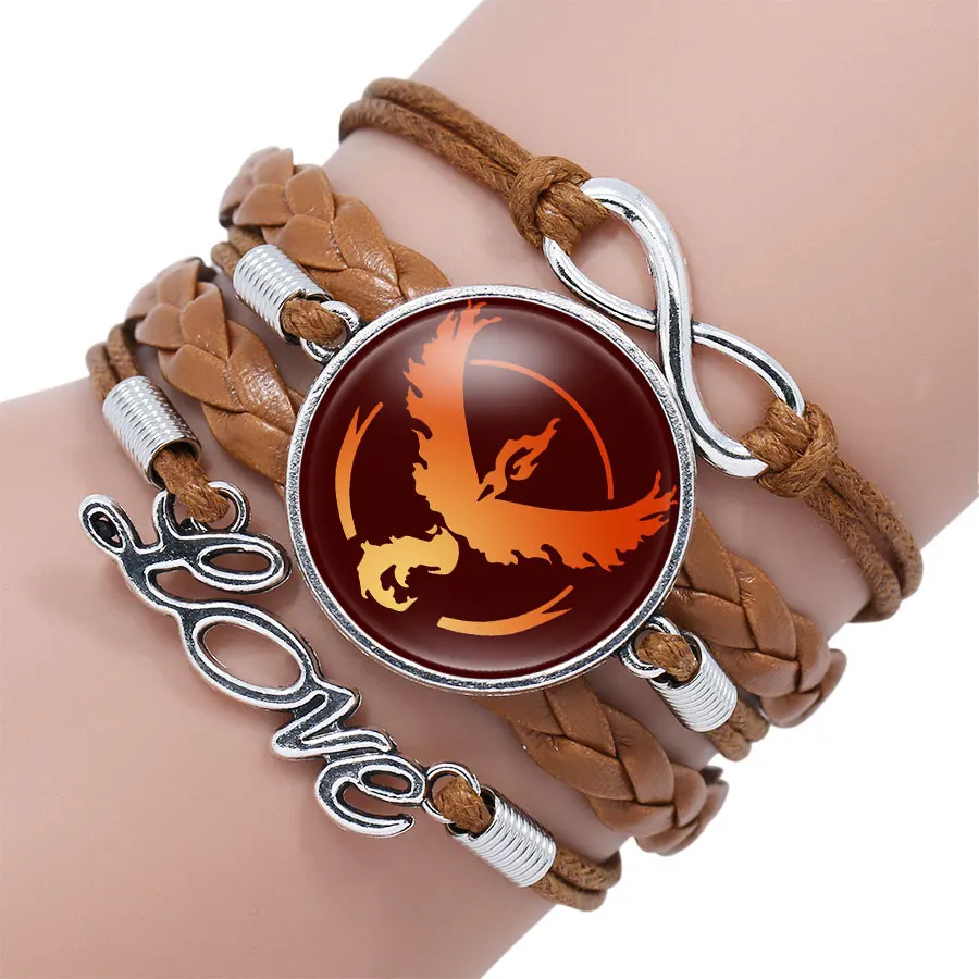 NingXiang Pocket Monster Team Mystic Valor инстинкт знак бесконечности кожаный браслет ювелирные