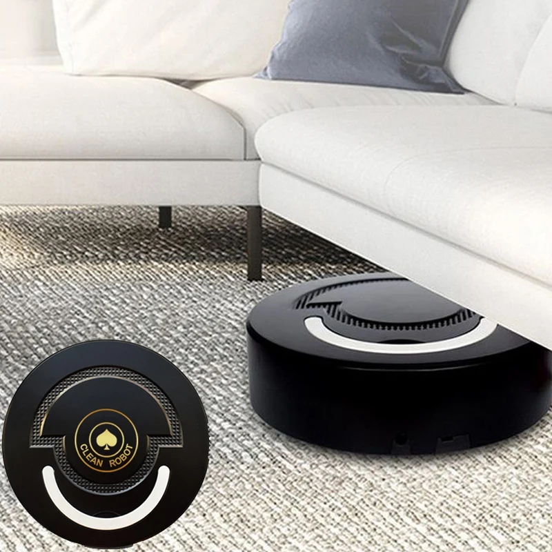 

Spades A Sweeping Robot Automatic Cleaning Charging Household Machine Strong Suction Brush USB Lazy Smart Vacuum Cleaner