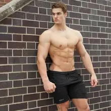 ZOGAA/уличные спортивные штаны; повседневный спортивный зал; pantalones cortos hombre; 2 цвета; большие размеры; ropa de hombre; мужские шорты