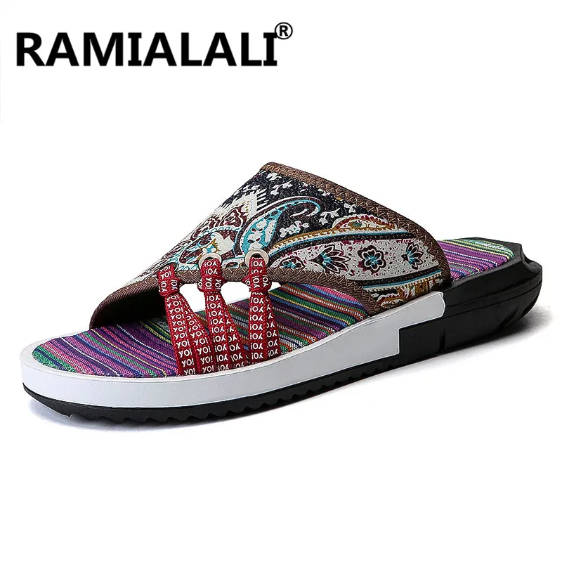 mens canvas slippers