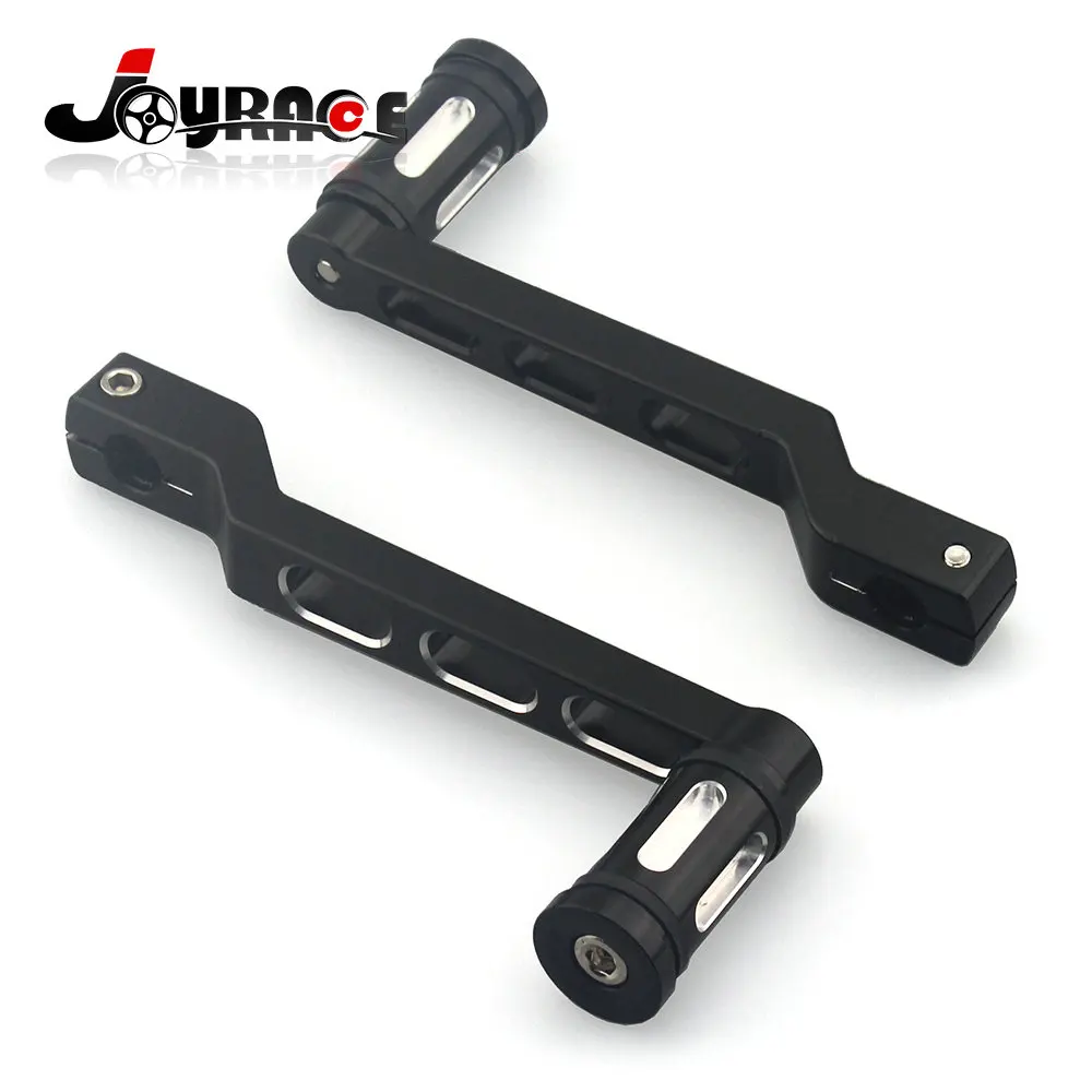 Edge Cut Heel Toe Gear Shift Lever Shifter Footrest Foot Pegs for