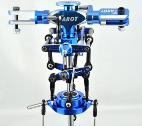 

F00657 Tarot Metal Main Rotor Head set (Blue) TL2413 For TREX T-REX 450 Sport V3 Rc Helicopter + Freeship